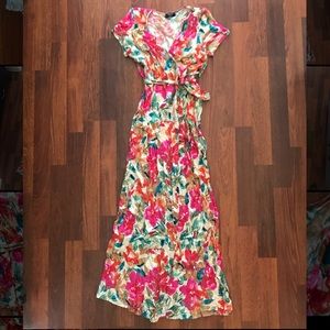 Vici Wrap Maxi Dress